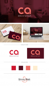 ca décoration : identité visuelle et webdesign
