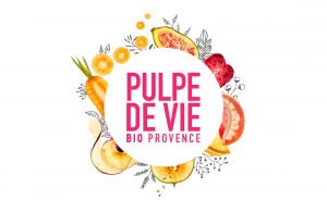 Logo fruité Pulpe de Vie